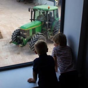 Tractor watching